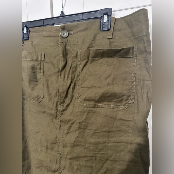 Anthropologie Maeve Khaki Skirt - Picture 4 of 4